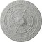 Ekena Millwork Naple Ceiling Medallion (Fits Canopies up to 3 3/8"), Hand-Painted Frost, 37 1/2"OD x 3 3/8"P CM37NAFRF - alternate 1